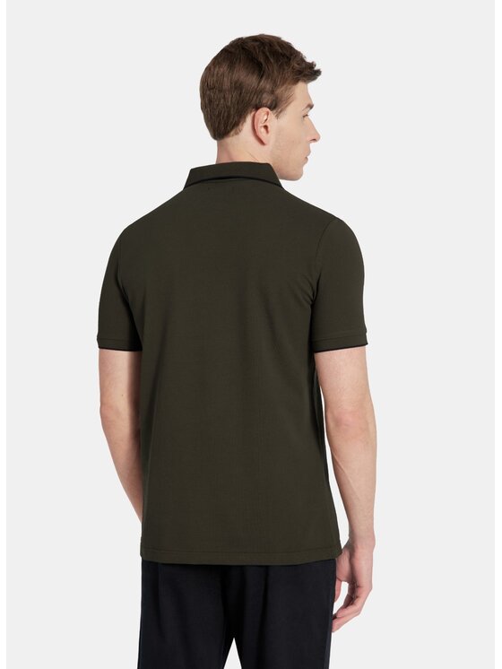 Pako Lorente Pako Lorente Polo P25WF-TX-002 Zielony Classic Fit