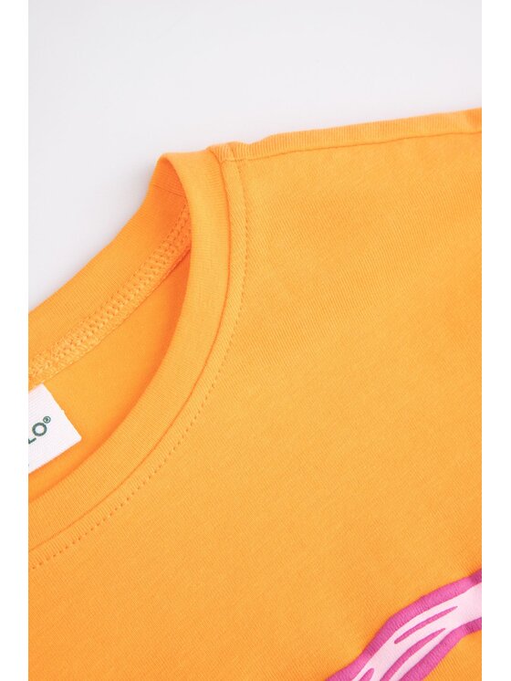 Coccodrillo Coccodrillo Tričko WC6143201JGK-006 Oranžová Regular Fit