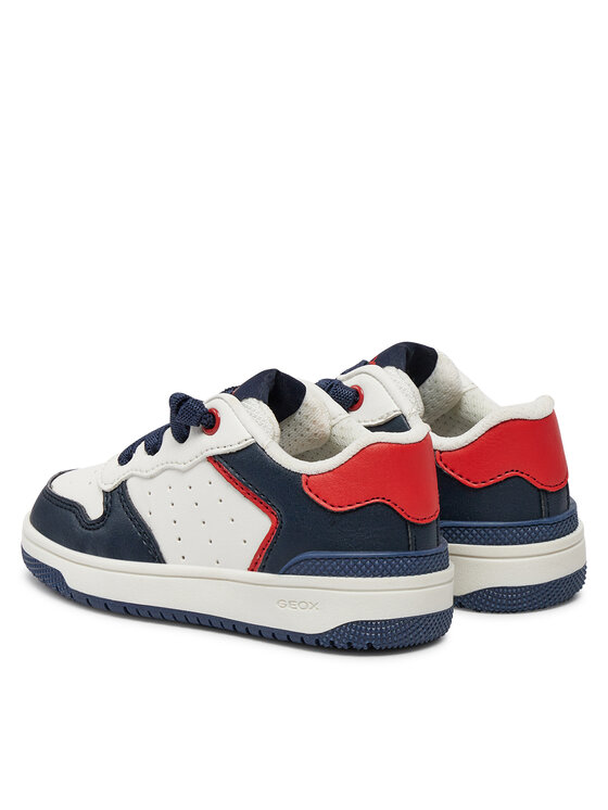 Geox Geox Laisvalaikio batai J Washiba Boy J45LQB 05411 C0899 M Balta