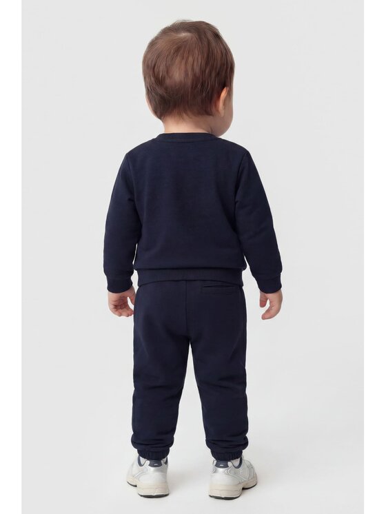 Guess Kids Guess Kids Spodnie materiałowe 181540 Niebieski Regular Fit