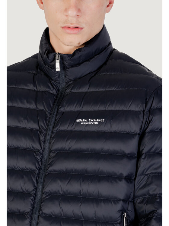 Armani Exchange Armani Exchange Kurtka puchowa DOWN JACKET Niebieski Egg Fit