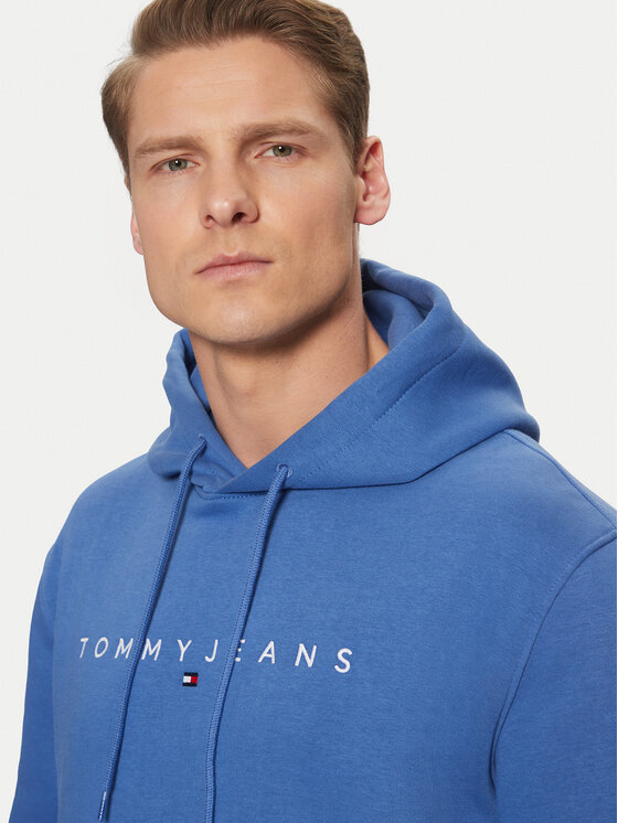 Tommy Jeans Tommy Jeans Mikina DM0DM20746 Modrá Regular Fit