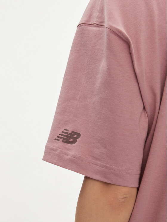 New Balance New Balance Тишърт WT41519 Розов Oversize