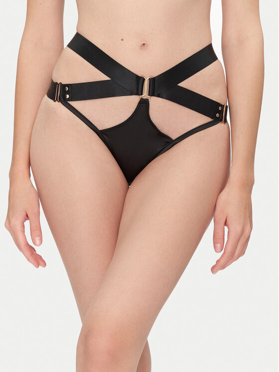 Hunkemöller Hunkemöller Brazilské kalhotky Colette 301145 Černá