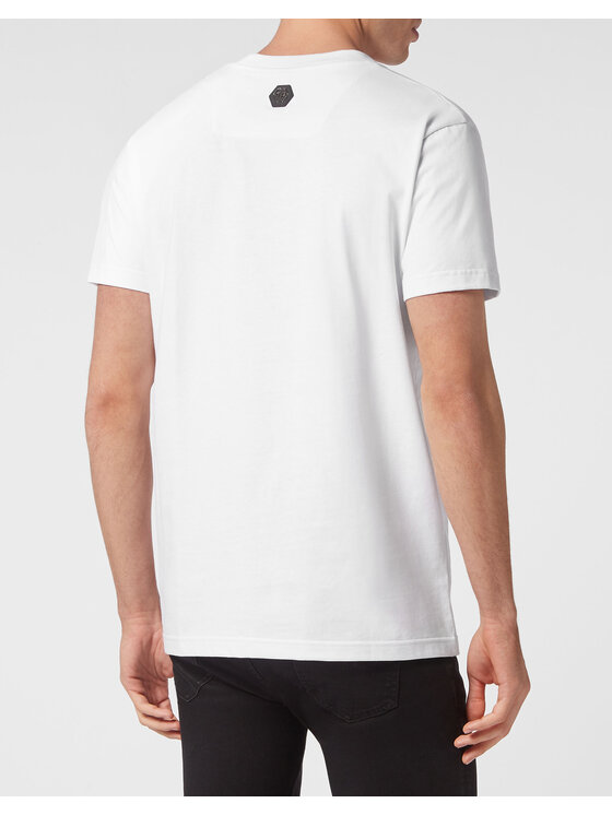 PHILIPP PLEIN PHILIPP PLEIN T-shirt 3915 Bianco Regular Fit