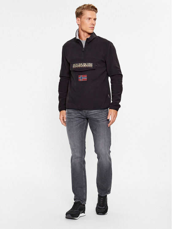 Napapijri Napapijri Jaka Polar NP0A4HMZ Melns Regular Fit