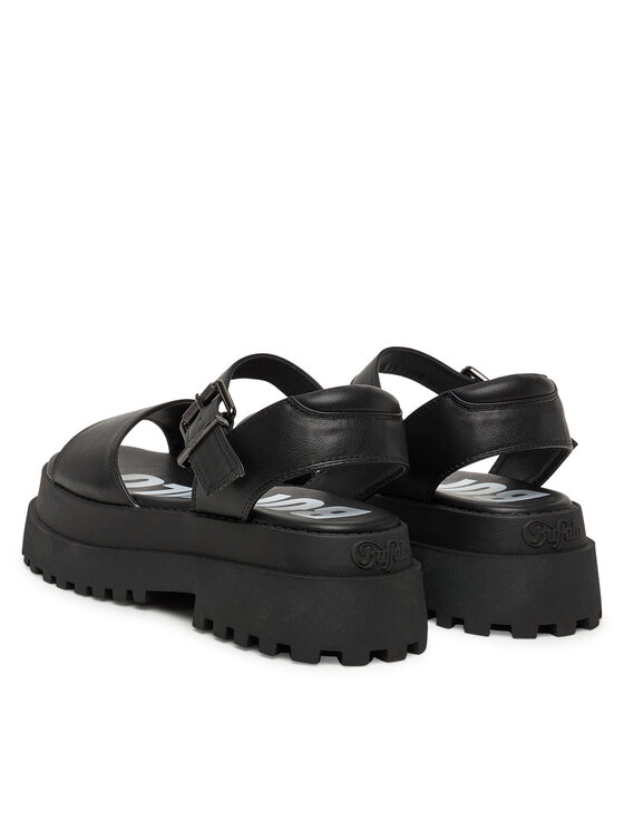 Buffalo Buffalo Sandalen Pluto Jojo 1602267 Schwarz
