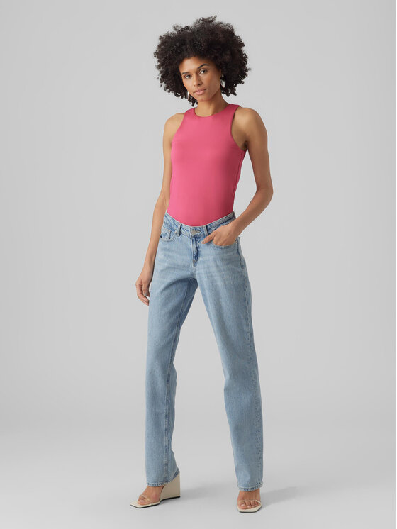 Vero Moda Vero Moda Top Bianca 10279787 Ružičasta Standard Fit