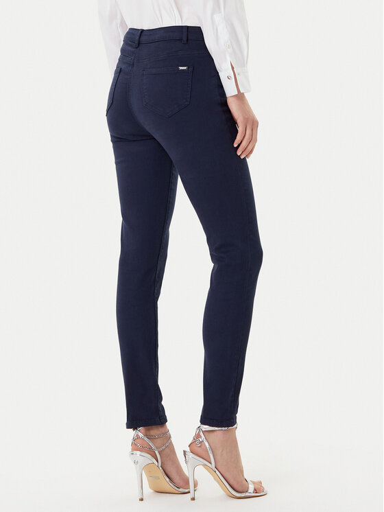 Morgan Morgan Jeansy 231-PRETTY Tmavomodrá Slim Fit