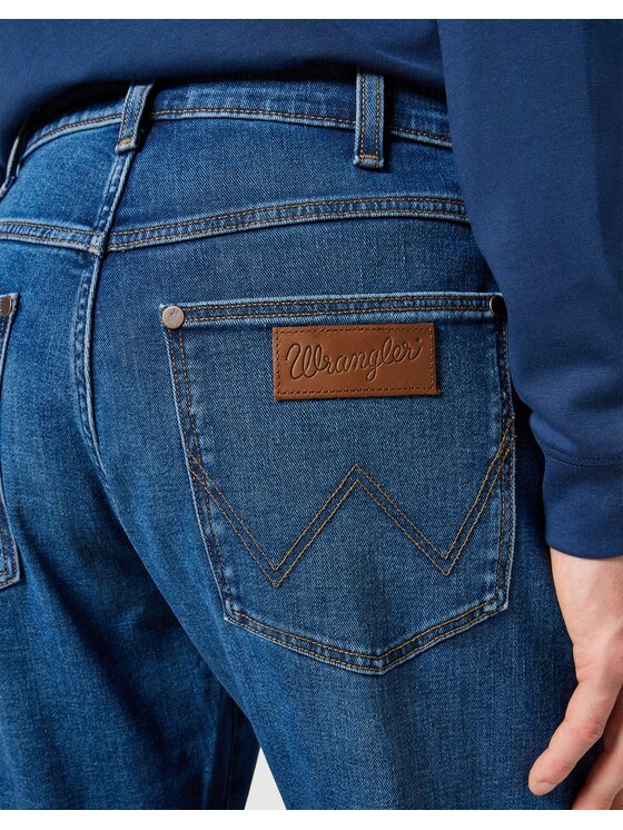 Wrangler Wrangler Jeansy 112356829 Niebieski Relaxed Fit
