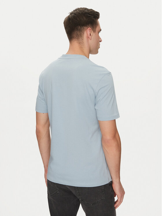 HUGO HUGO T-Shirt Dero222 50466158 Niebieski Regular Fit