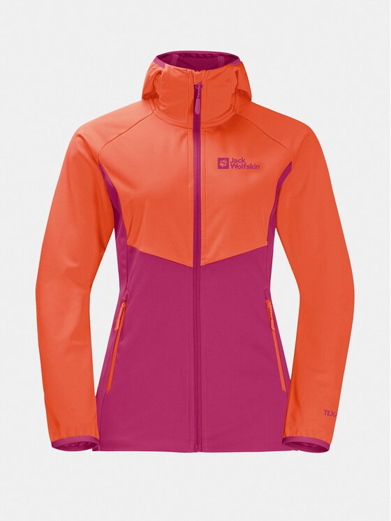 Jack Wolfskin Jack Wolfskin Μπουφάν Softshell Go Hike Softshell 1306862 Ροζ Regular Fit