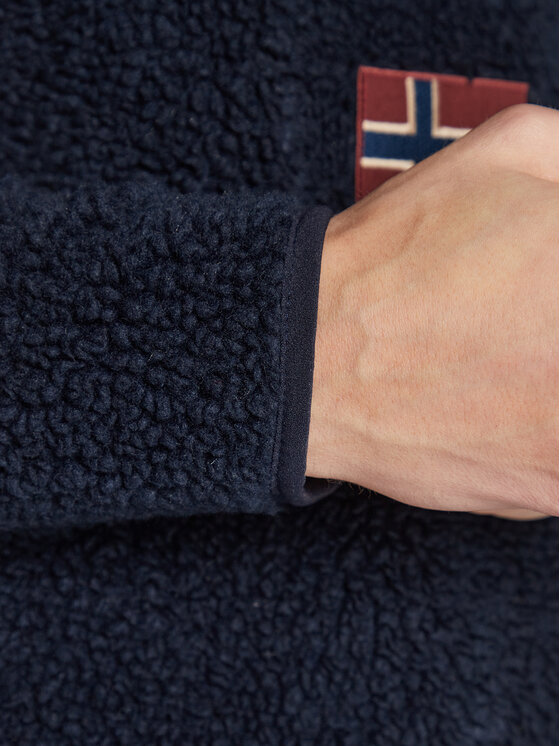 Napapijri Napapijri Fleece Burgee NP0A4GJ3 Σκούρο μπλε Regular Fit