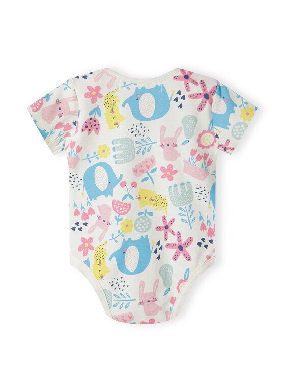 MINOTI MINOTI Komplet 4 par body 16mbaby 10 Różowy Regular Fit