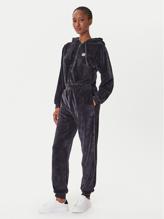 HUGO HUGO Jumpsuit Velvet 50549807 Schwarz Regular Fit