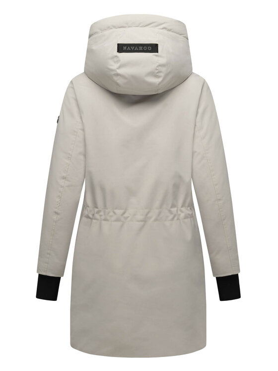 Navahoo Navahoo Kurtka zimowa Winterzart Szary Regular Fit