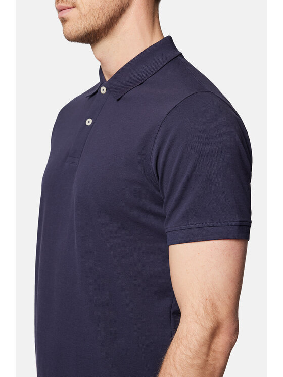 Lancerto Lancerto Polo Jakob PO073124000008 Granatowy Regular Fit