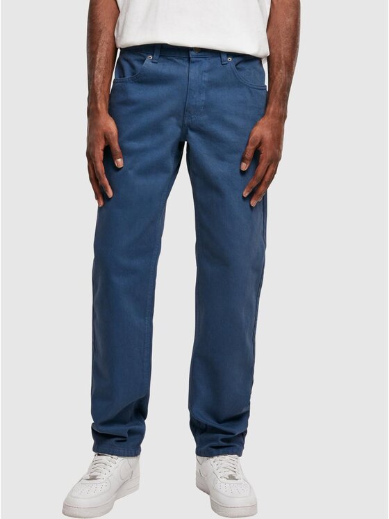 Urban Classics Urban Classics Jeansy Spodnie Jeansowe Losse Fit Męskie Ciemne Niebieskie Urban Classics TB5920 32 Niebieski Loose Fit