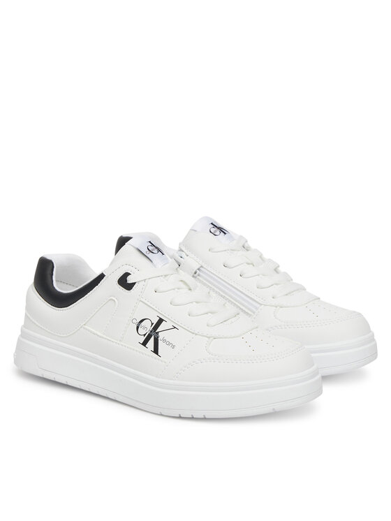 Calvin Klein Jeans Calvin Klein Jeans Tenisice Low Cut Lace-Up Sneaker V3X9-82090-1355 S Bijela