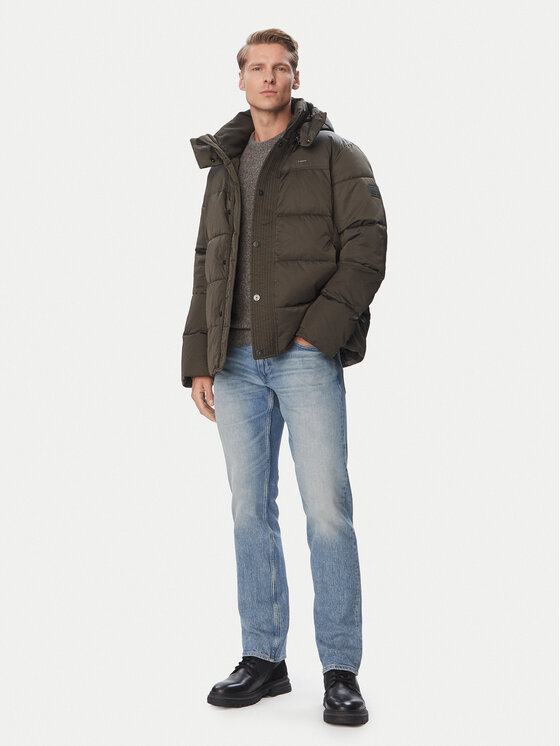 G-STAR G-STAR Giubbotto invernale D29833-E623 Verde scuro Regular Fit
