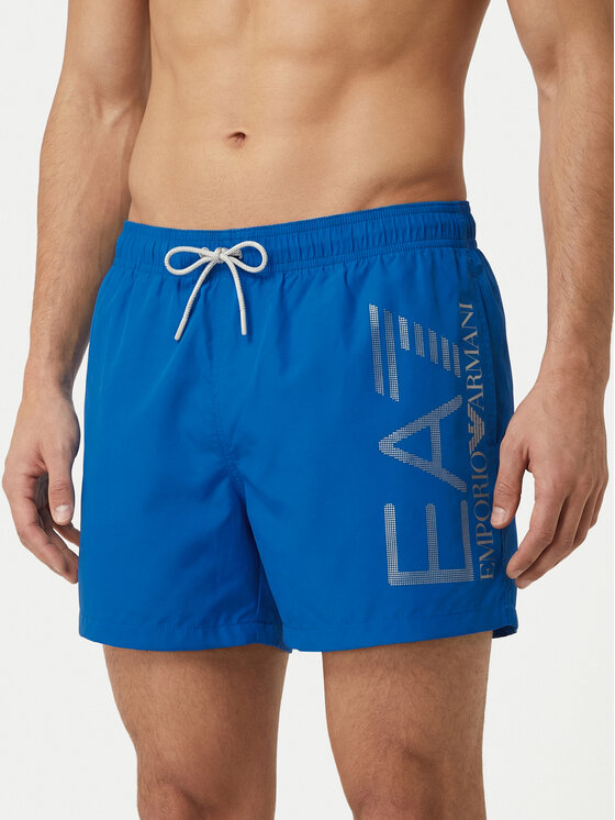 EA7 Emporio Armani EA7 Emporio Armani Kopalne hlače 7M002001 AF14497 MB015 Modra Regular Fit