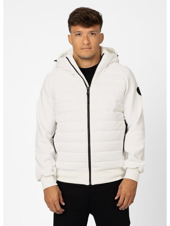 PITBULL PITBULL Kurtka przejściowa PALOMAR Biały Regular Fit