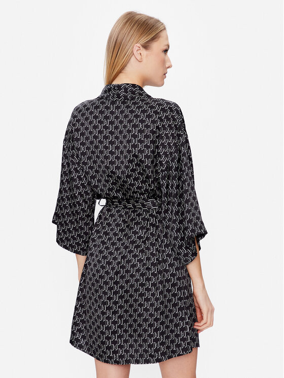 KARL LAGERFELD KARL LAGERFELD Accappatoio 225W2134 Nero