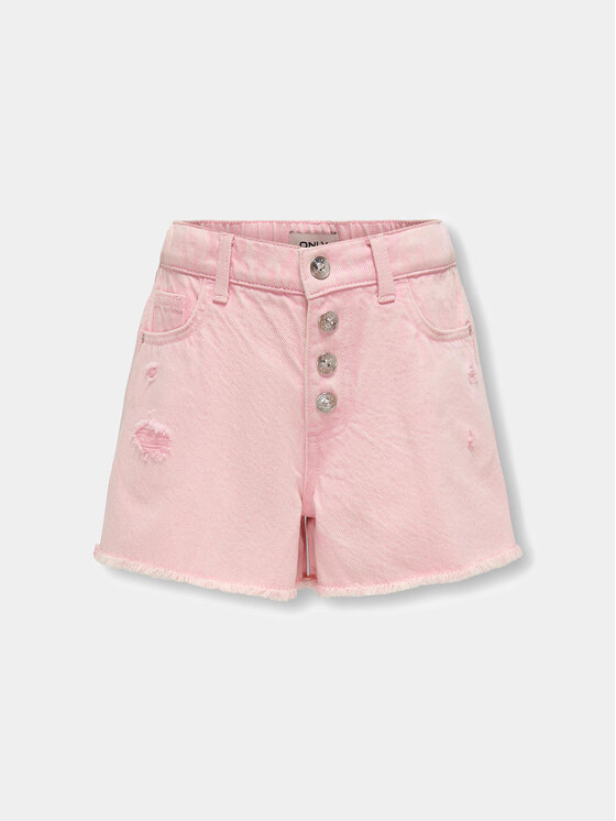 Kids ONLY Kids ONLY Džínsové šortky Petra 15321867 Ružová Regular Fit