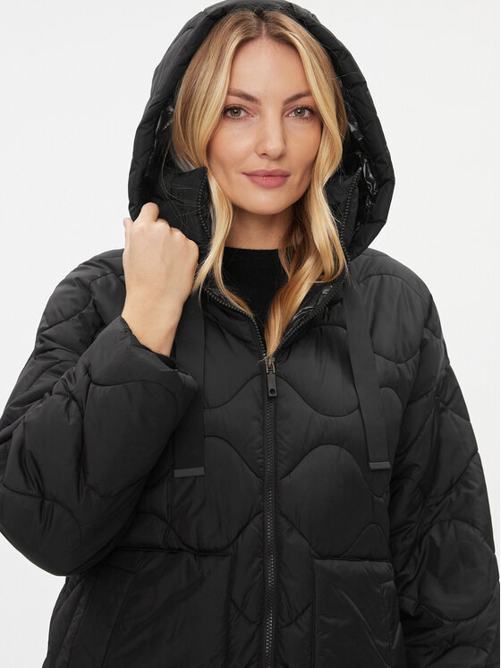 MAX&Co. MAX&Co. Kurtka przejściowa Chiudere 74940523 Czarny Regular Fit