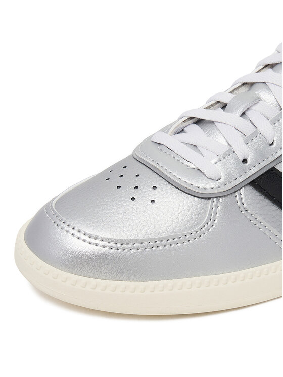 adidas adidas Sneakersy BREAKNET SLEEK JQ8263 Srebrny