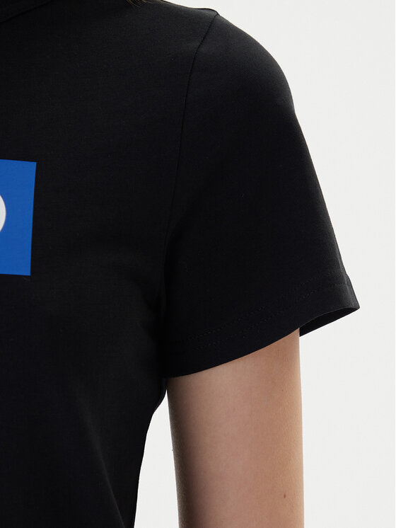 HUGO HUGO T-Shirt Classic 50510772 Černá Slim Fit