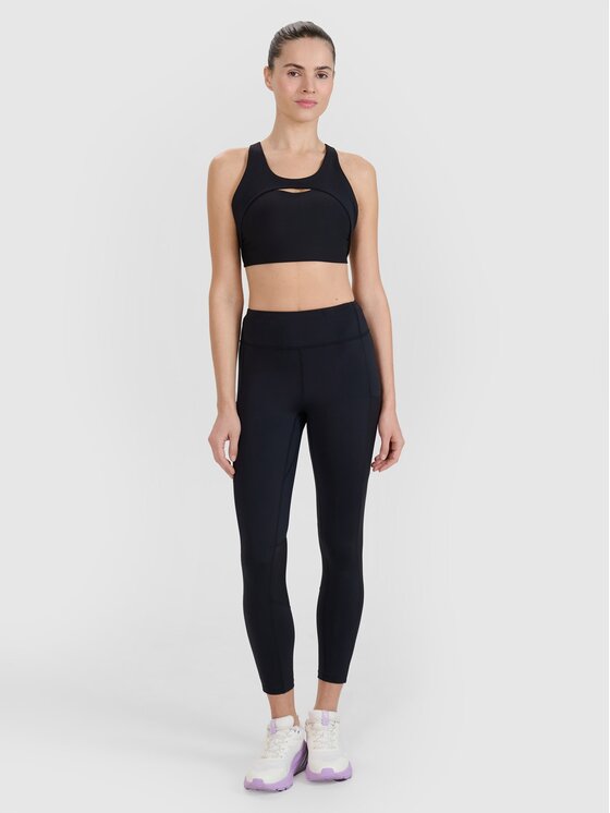 4F 4F Reggiseno sportivo 4FWSS25USBAF150-20S Nero