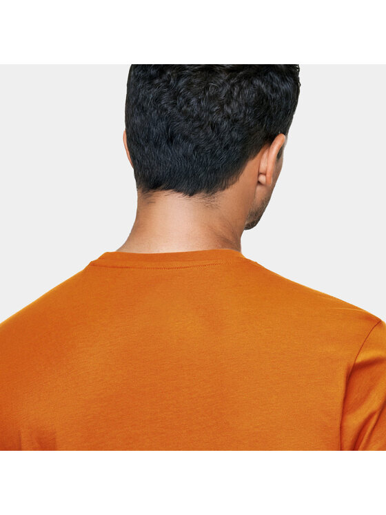 Alpinus Alpinus T-Shirt Kitreli Pomarańczowy Regular Fit