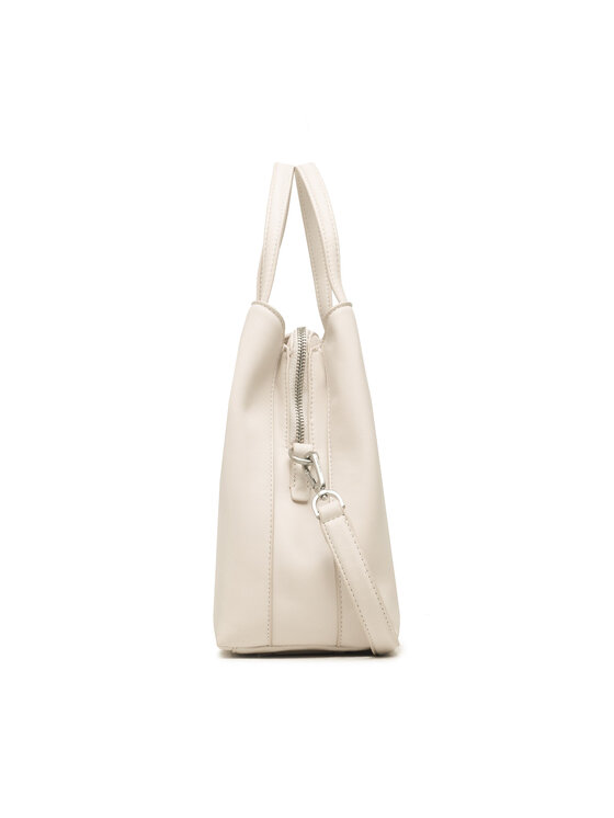 Calvin Klein Calvin Klein Soma Ck Must Tote Md K60K610925 Écru