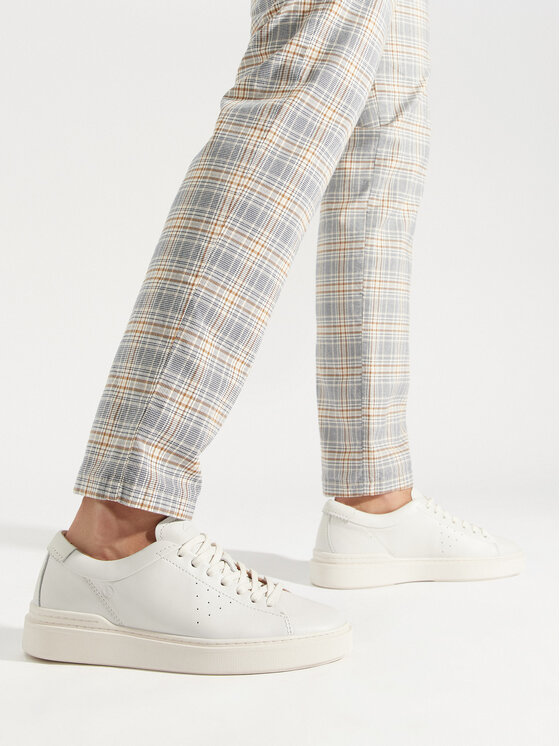 Clarks Clarks Sneakersy Craft Swift 26176134 Biały