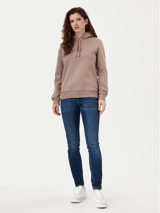 Calvin Klein Jeans Calvin Klein Jeans Світшот Monologo J20J223536 Бежевий Regular Fit