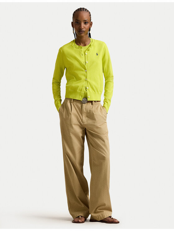Polo Ralph Lauren Polo Ralph Lauren Kardigán 211971871502 Zöld Slim Fit