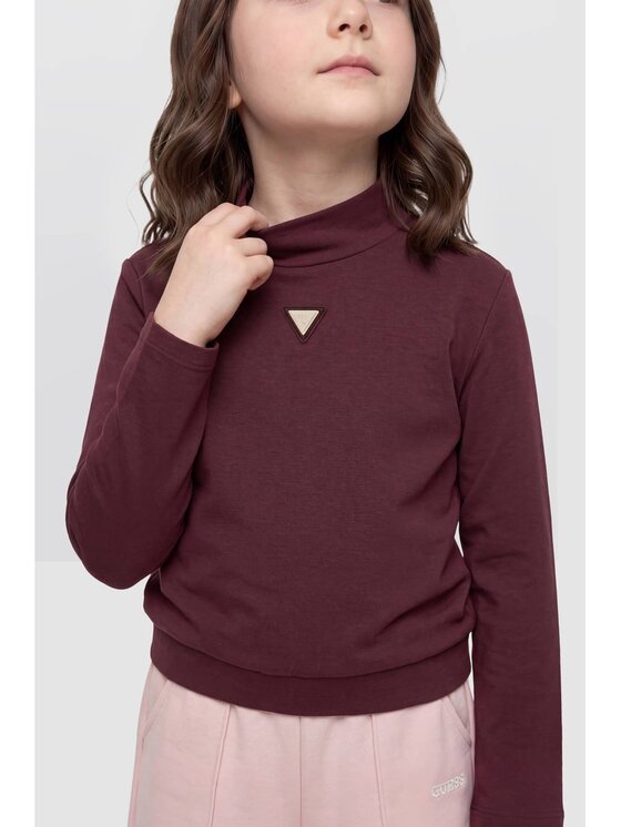 Guess Kids Guess Kids Sweter 183844 Czerwony Classic Fit