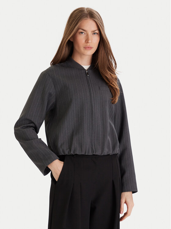 ONLY ONLY Pārejas jaka Aggie 15353558 Pelēks Regular Fit