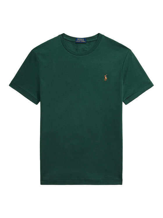 Polo Ralph Lauren Polo Ralph Lauren Majica 710740727099 Zelena Custom Slim Fit