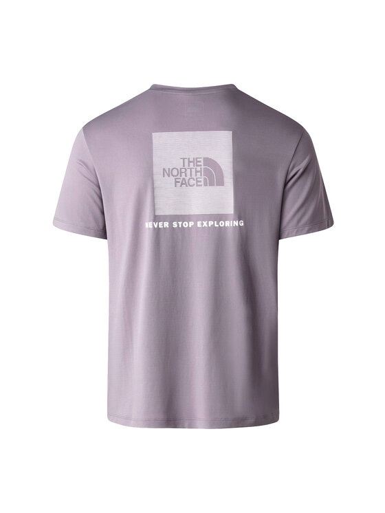 The North Face The North Face T-Shirt NF0A895MG7O1 Fioletowy Regular Fit