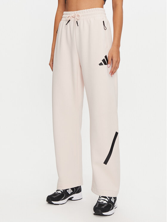 adidas Pantaloni da tuta Z.N.E. Barrel JF4780 Rosa Loose Fit, taglia : XL