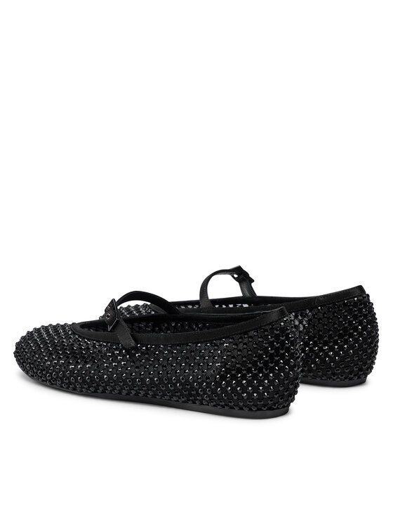 Le Silla Le Silla Μπαλαρίνες Ballerina Gilda Stocking 0189C020MTPPSAS933 Μαύρο