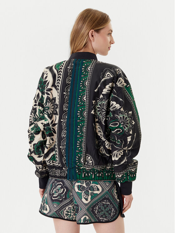 adidas adidas Μπουφάν μεταβατικό FARM Varsity JL8622 Έγχρωμο Oversize
