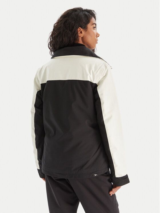 Roxy Roxy Smučarska jakna ERJTJ03526 Črna Slim Fit