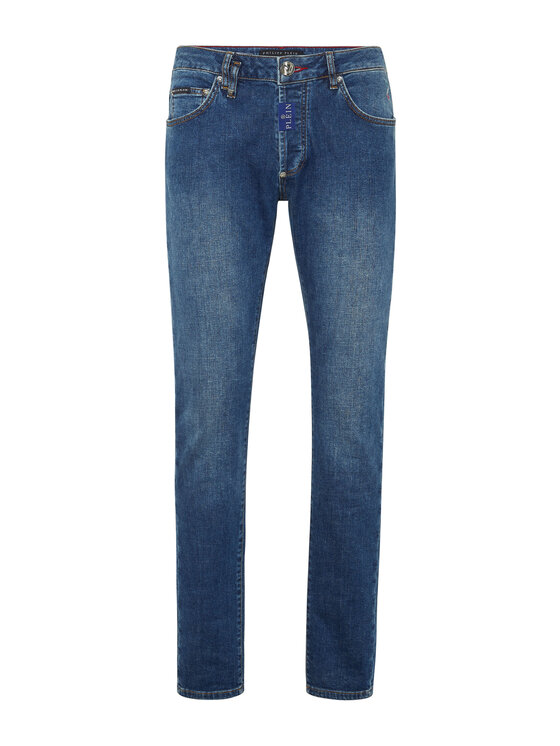 PHILIPP PLEIN PHILIPP PLEIN Jeansy 22161 Světle modrá Straight Leg