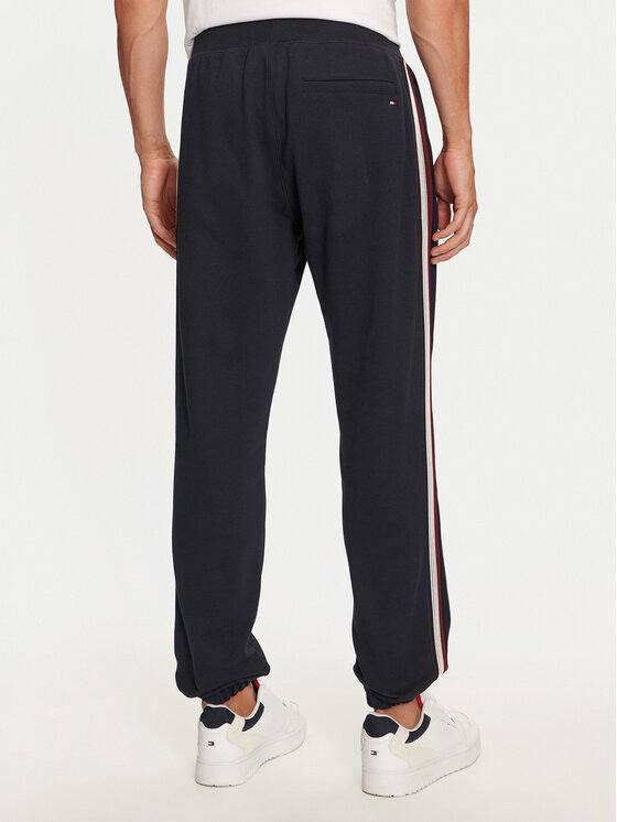 Tommy Hilfiger Tommy Hilfiger Melegítő alsó MW0MW35548 Sötétkék Regular Fit