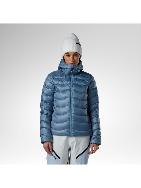 Rossignol Rossignol Kurtka outdoor W Verok Down Hoodie Jacket Niebieski Regular Fit