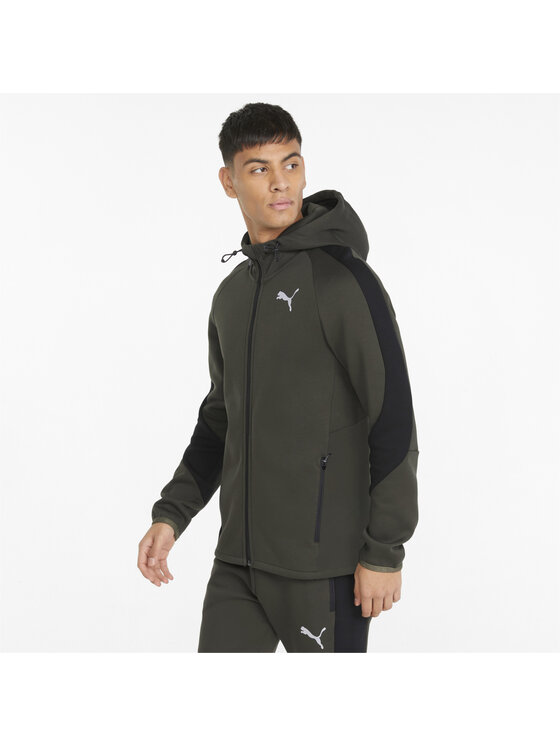 Puma Puma Bluza 847401 Khaki Regular Fit