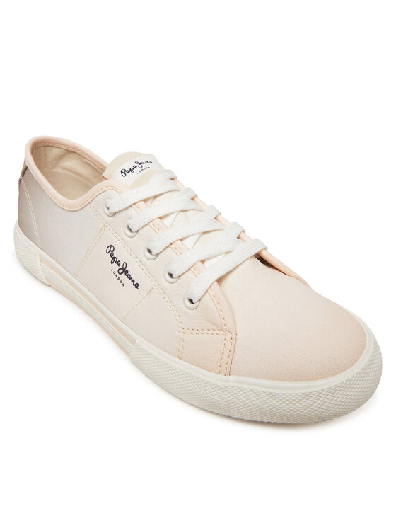 Pepe Jeans Pepe Jeans Πάνινα παπούτσια Brady Colors W PLS31600 Ροζ